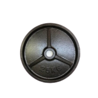 Ironman Olympic 2" Metal Weight Disc 25kg Black