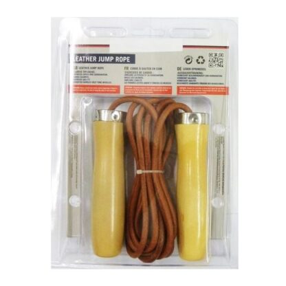 Lonsdale Leather Skipping Rope with Bearings-in Pakage