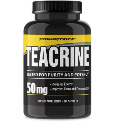 PrimaForce Teacrine 50mg, 120 Capsules