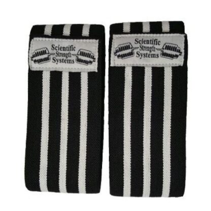 SSS Knee Wraps Standard Black-White