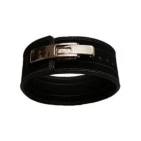 SSS Weightlifting Lever Belt Suede Leather (Black)