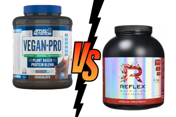 Applied Nutrition Vegan-Pro vs Reflex Vegan Protein