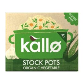 Kallo Organic Vegetable Stock Pots 4 x 24g